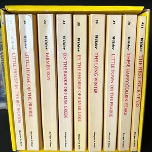 Yellow Box Set of Wilder Books